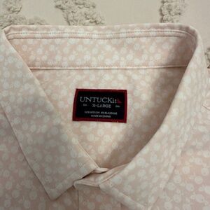 Men's "UNTUCKit" Short Sleeve Button down